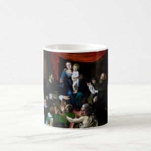 Madonna von Rosary, Caravaggio Kaffeetasse