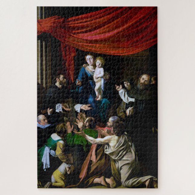 Madonna von Rosary, Caravaggio Puzzle (Vertikal)