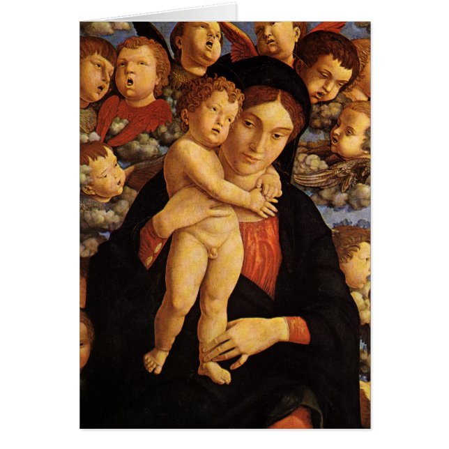 Madonna von Tscherubim von Andrea Mantegna (Vorne)