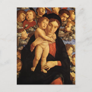 Madonna von Tscherubim von Andrea Mantegna Postkarte