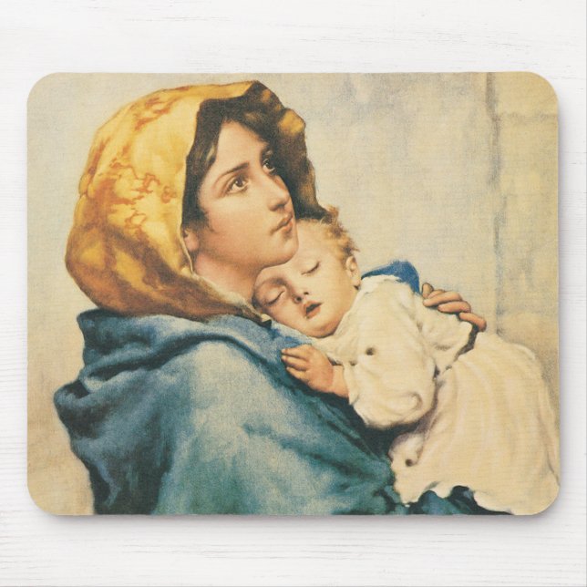 Madonnina Madonna von den Straßen Roberto Feruzzi Mousepad (Vorne)