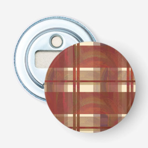 Madras Kariert Fall Red Flaschenöffner