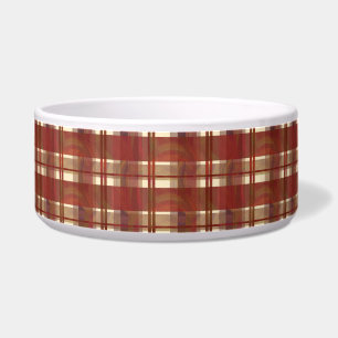 Madras Kariert Fall Red Napf