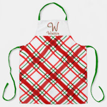 Madras Karo Karierte Schürze