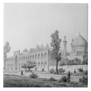 Madrasa-Yi Masjid-i Shah Sultan Hussein, in Isfaha Fliese