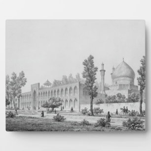 Madrasa-yi Masjid-i Shah Sultan Hussein, in Isfaha Fotoplatte