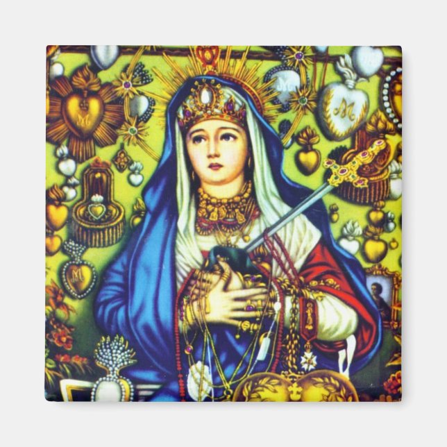 Madre Dolorosa Magnet (Vorne)