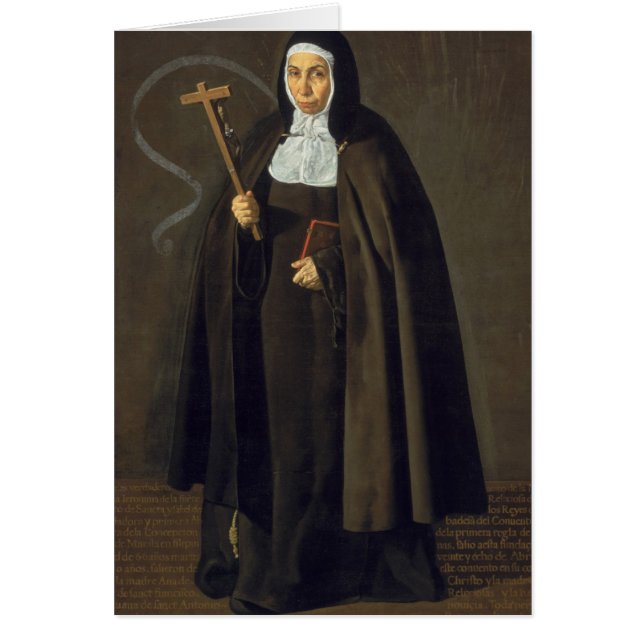 Madre Maria Jeronima de la Fuente, 1620 (Vorne)