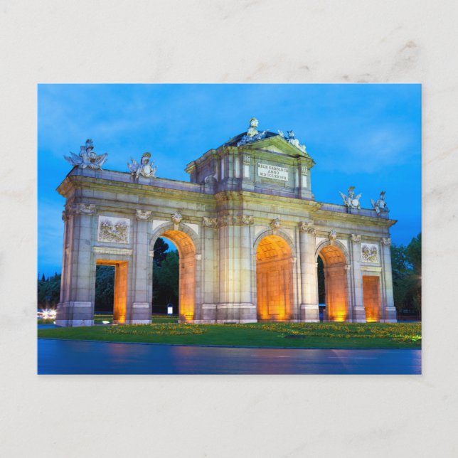 Madrid 001A Postkarte (Vorderseite)