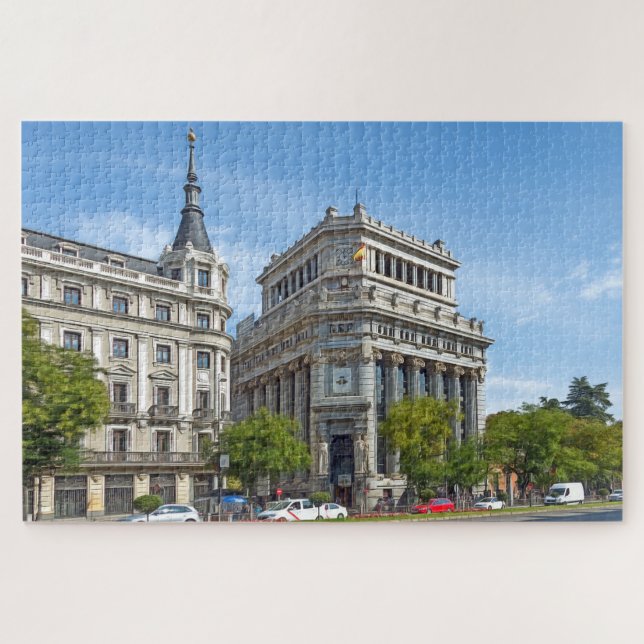Madrid #14.   puzzle (Horizontal)