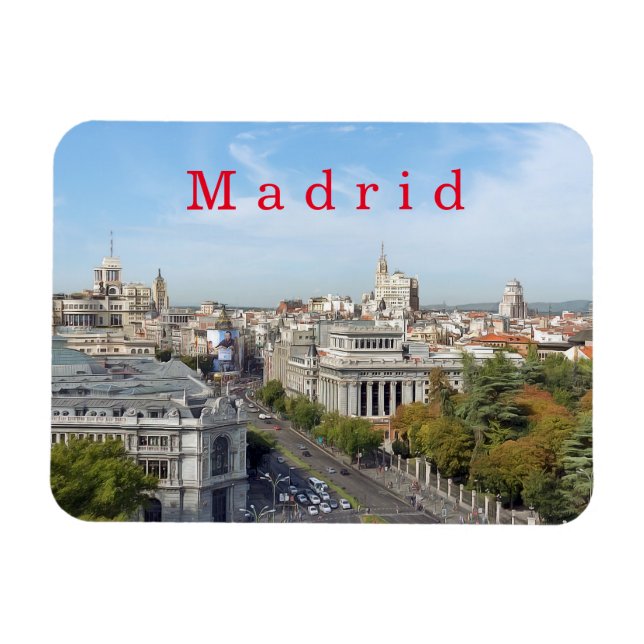 Madrid. #15. magnet (Horizontal)
