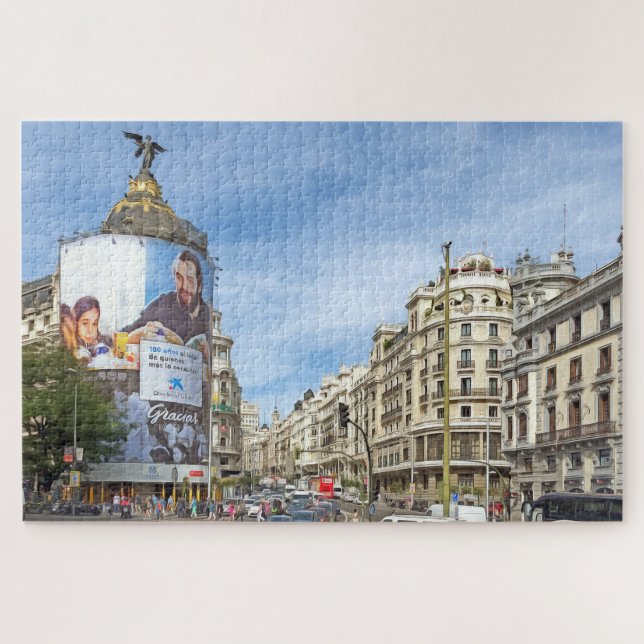 Madrid. #1. puzzle (Horizontal)