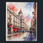 Madrid Aquarellkunst Puzzle<br><div class="desc">Madrid Aquarellkunst</div>