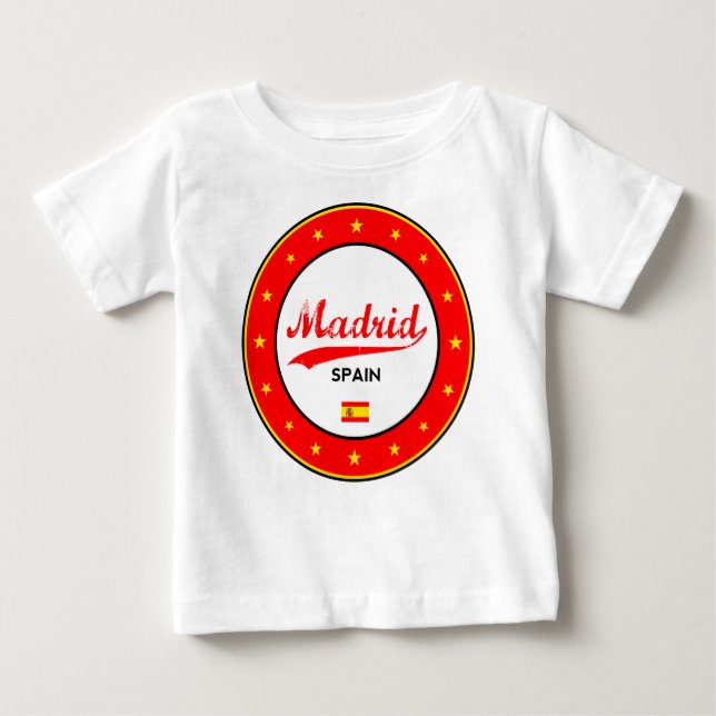 Madrid Baby T-shirt (Vorderseite)