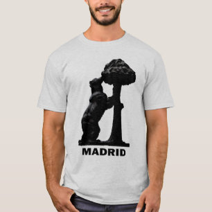 Madrid-Bär und der Madrono-Baum T-Shirt