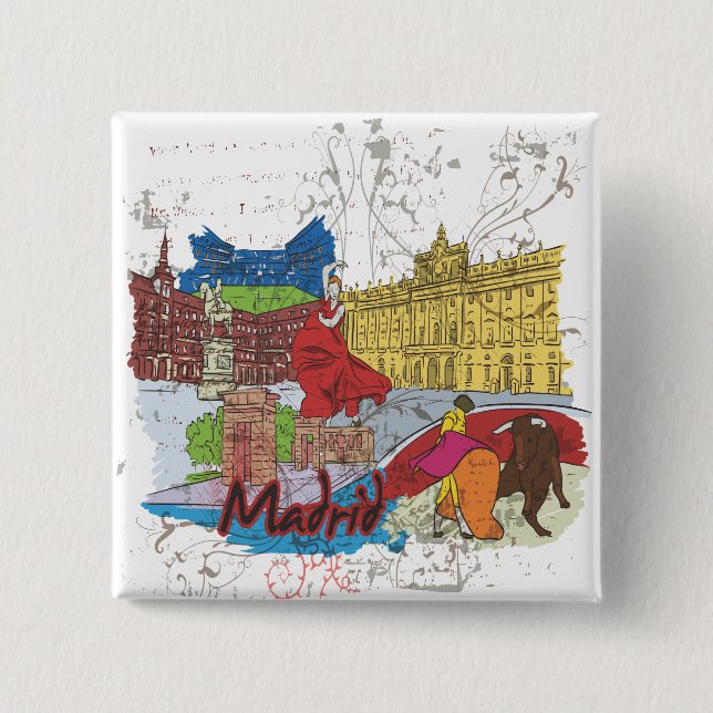 Madrid Button (Vorderseite)