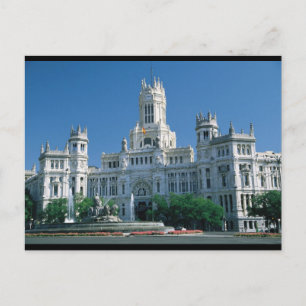 Madrid Communications Palace Postkarte