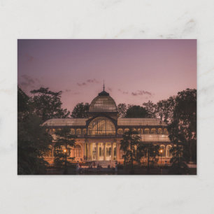 Madrid Crystal Palace Reisen Postkarte