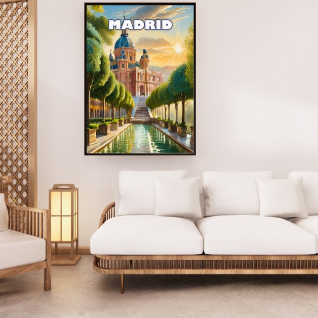 Madrid, eine Stadt, in der man sich gerne verirrt Poster (Von Creator hochgeladen)