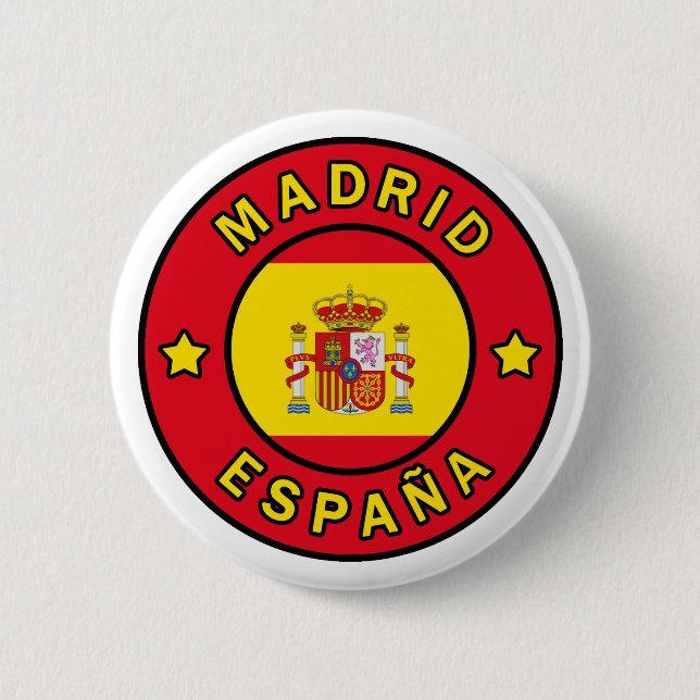 Madrid España Button (Vorderseite)