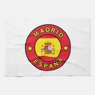 Madrid España Geschirrtuch