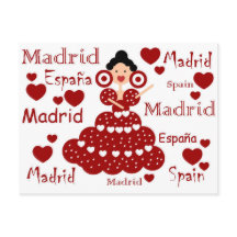 Madrid España muñeca flamenca