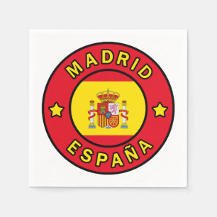 Madrid España Serviette