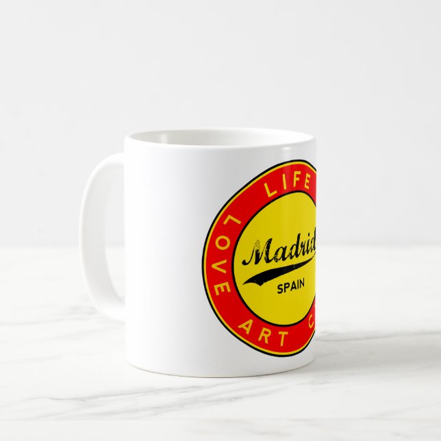 Madrid Kaffeetasse (Vorderseite Links)