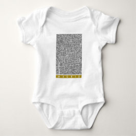 Madrid Karte Baby Strampler