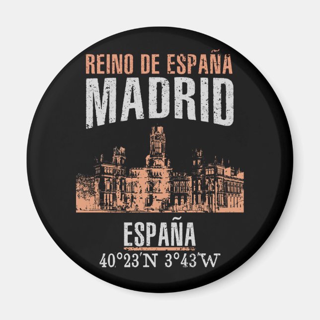 Madrid Magnet (Vorne)