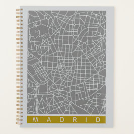 Madrid map planer