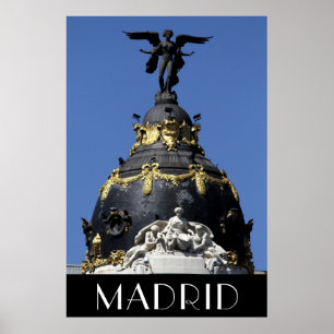 Madrid Metropolis Gran Via Poster