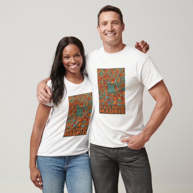 Madrid Plaza Mayor T-Shirt (Unisex)