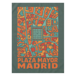 Madrid Plaza Mayor Tischdecke
