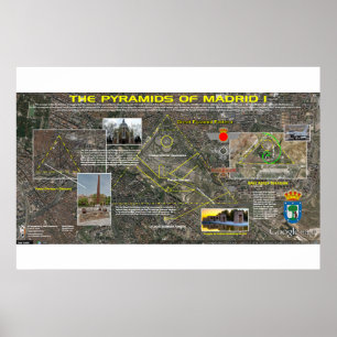 Madrid Pleiades Muster 3 Poster