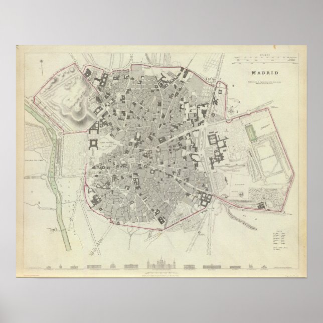 Madrid Poster (Vorne)