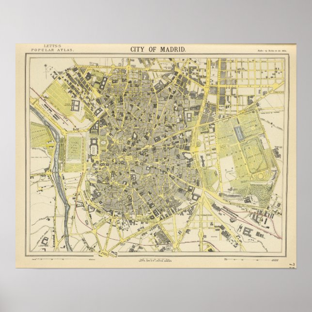 Madrid Poster (Vorne)