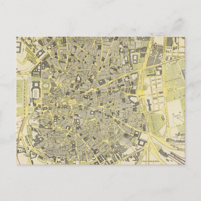 Madrid Postkarte (Vorderseite)