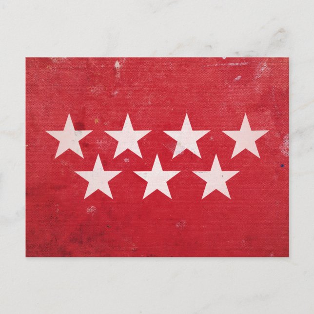 Madrid Postkarte (Vorderseite)