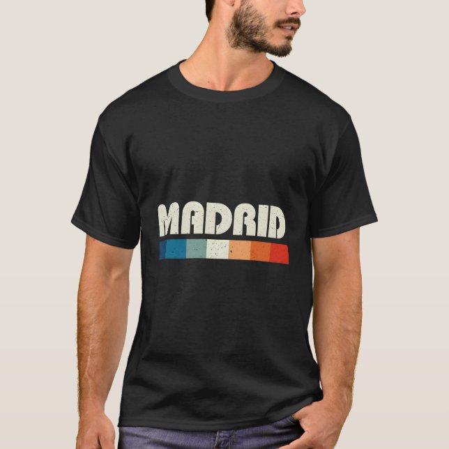 Madrid Spanien 80 T-Shirt (Vorderseite)