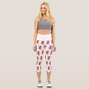 Madrid Spanien Capri Leggings