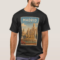 Madrid Spanien Cibeles-Brunnen Illustration Reise