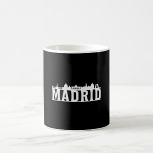 Madrid Spanien City Skyline Cityscape Funny Gesche Kaffeetasse