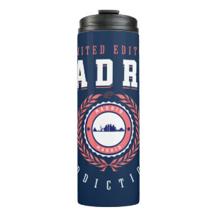 Madrid Spanien City Traveller Sports Style Thermosbecher