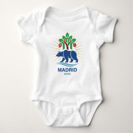 Madrid Spanien Europa Baby Strampler
