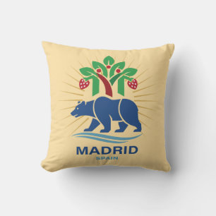 Madrid Spanien Europa Kissen