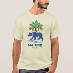 Madrid Spanien Europa T-Shirt