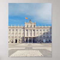 Madrid Spanien Festung Palast