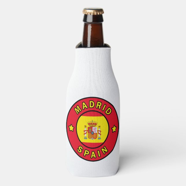 Madrid Spanien Flaschenkühler (Flaschenvorderseite)