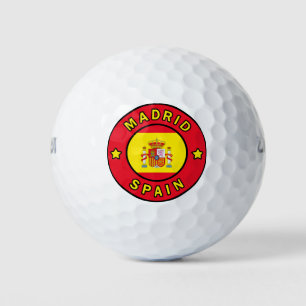 Madrid Spanien Golfball